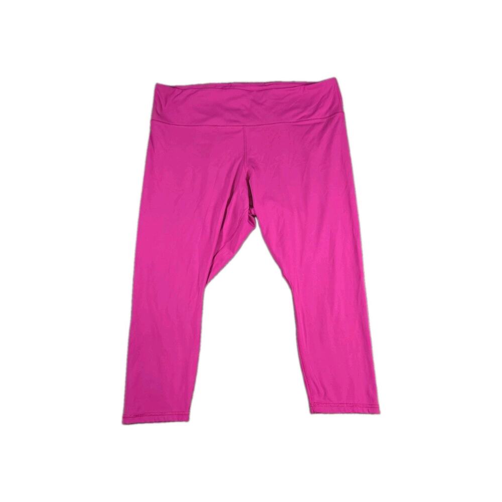 Athleta Elation Train 7/8 Tight Athletic Leggings Size 3X Pink Gym Workout C16
